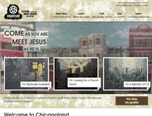 Tablet Screenshot of chicagolandcc.org